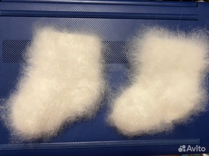 Детские Носки из собачьей шерсти самоеда