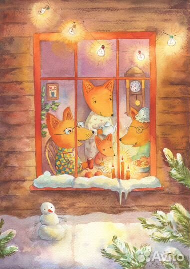 Акварель Мастер-класс Уроки живописи