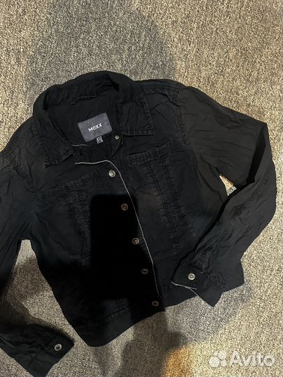 Джинсовая куртка женская mexx черная