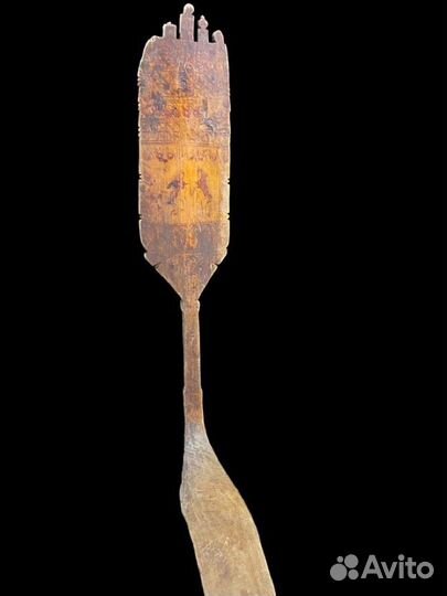 Старинная мезенская прялка 19 век