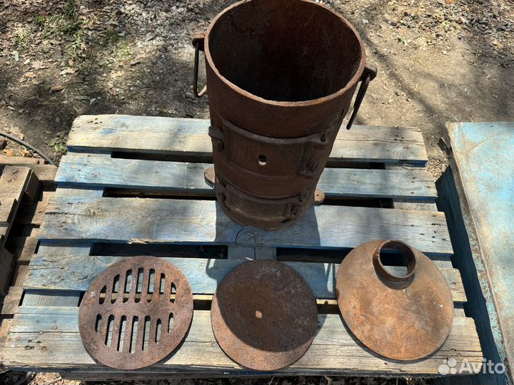 Армейская печка, буржуйка