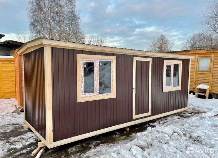 Деревянные бытовки с доставкой