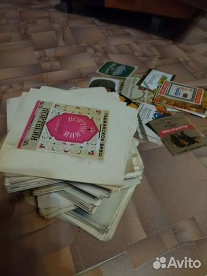 Коллекция винных этикеток