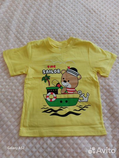 Футболка майка костюм для мальчика