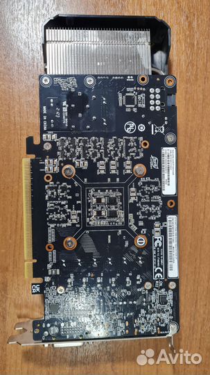 Видеокарта Palit dual gtx 1660 ti gddr6 6gb