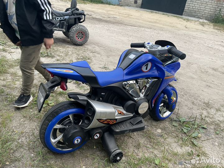 Детский мотоцикл на аккумуляторе