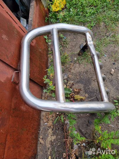 Кенгурятник на mitsubishi pajero 3-4