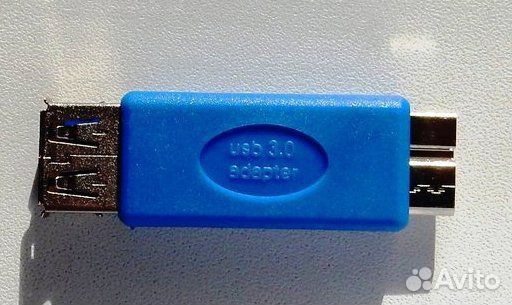 Переходник USB 3.0 A - ) micro-B