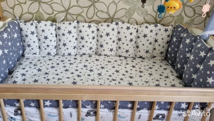Бортики в кроватку