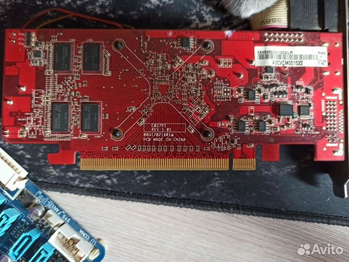 Видеокарта asus EAH5450