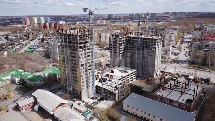 2-к. квартира, 54,8 м², 22/23 эт.