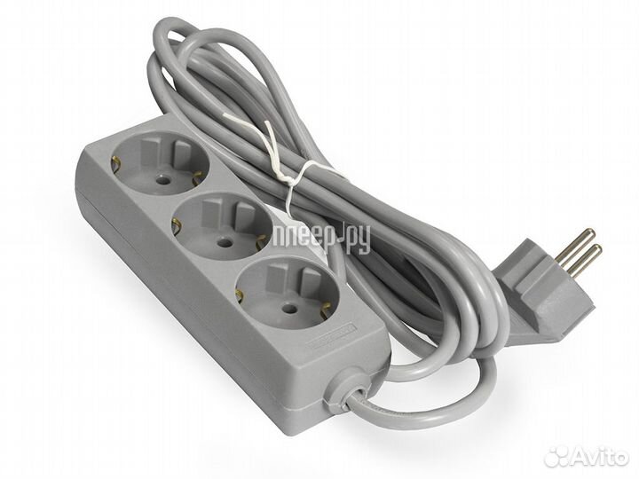 Сетевой фильтр ExeGate 3 Sockets 3m ECE-3-3G G