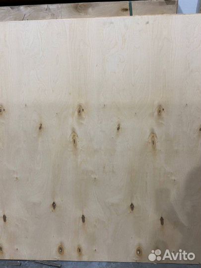 Фанера влагостойкая неламинированная
