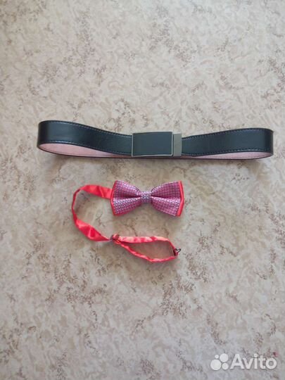 Ремень, галстук и шорты 4-5-6 лет для мальчика