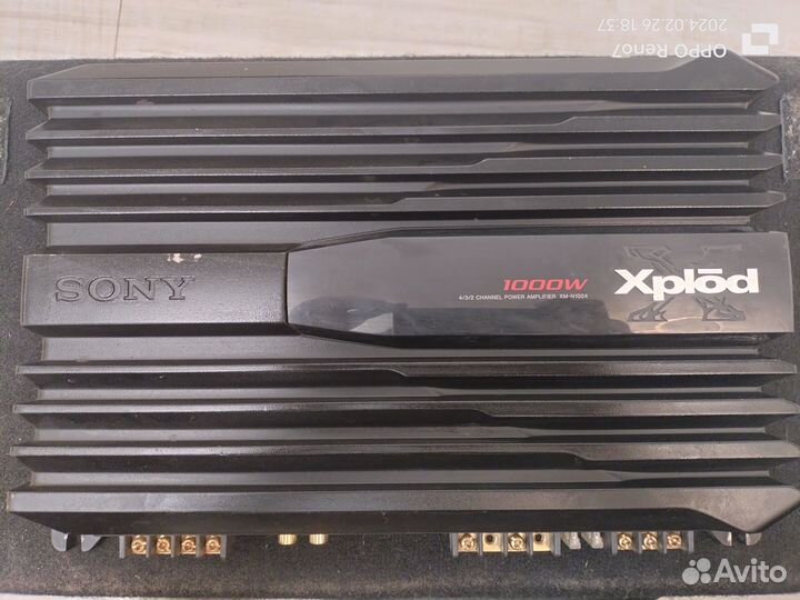 Сабвуфер и усилитель