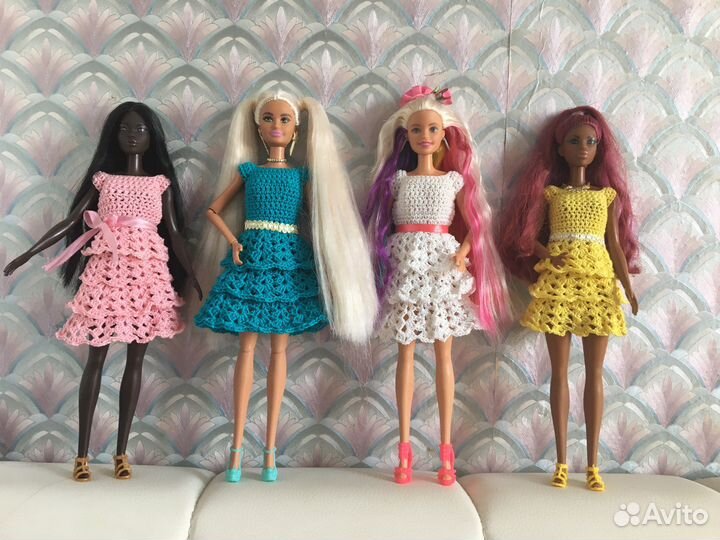 Наряды для барби, кена. Хит сезона - кофта-сетка