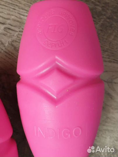 Булавы indigo + лента для художественной гимнастик