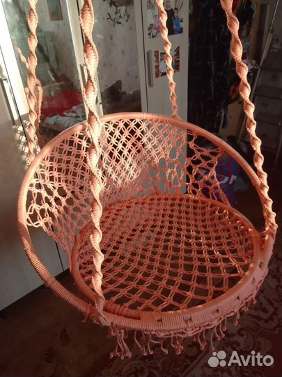 Садовая качеля подвесная