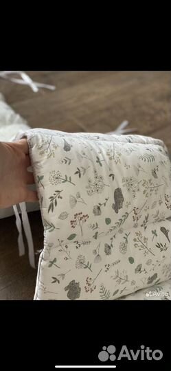 Бортики в детскую кроватку