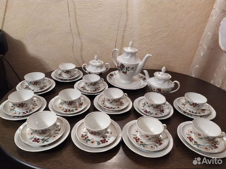 Чайный сервиз СССР Рига