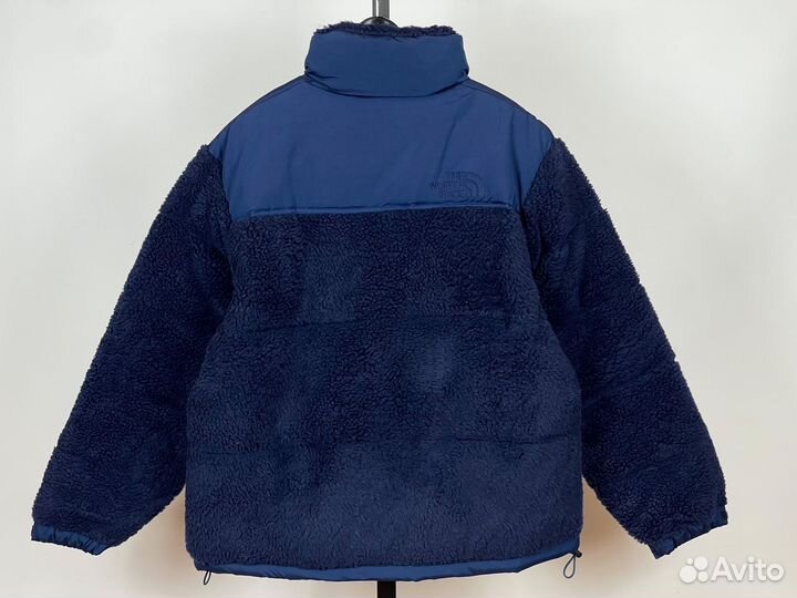 The North Face Sherpa Fleece Nuptse Dark Blue