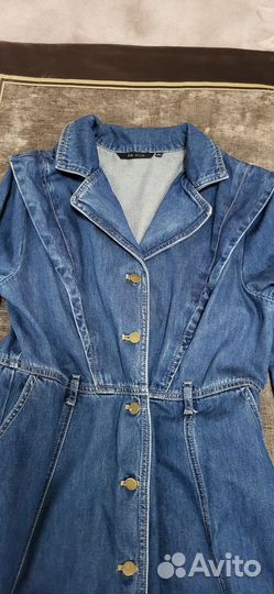 Джинсовое платье