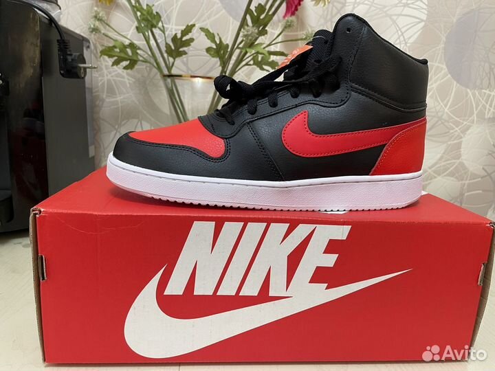 Nike Ebernon Mid Bred 9.5us Оригигал