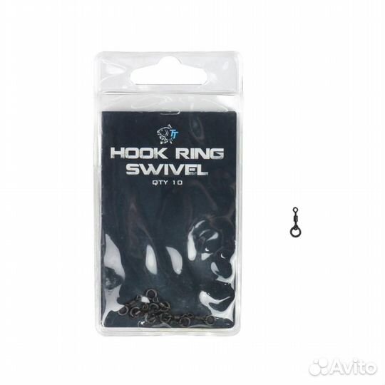 Nash Tackle Микро вертлюги с кольцом для насадки h
