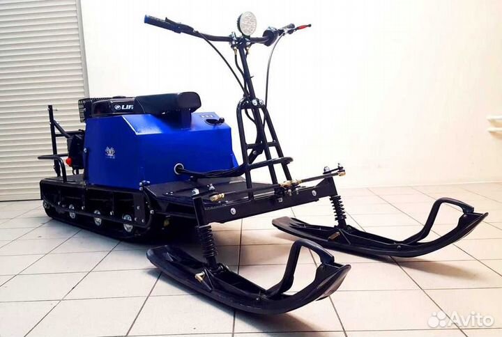 Мотобуксировщик лидер-2-3Т-15ап, с модулем