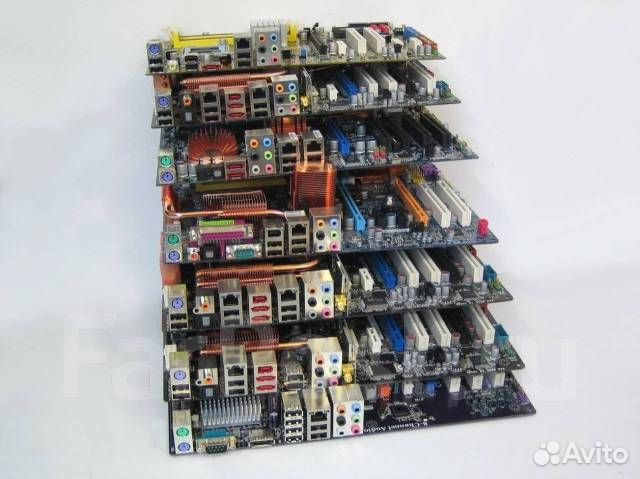 Материнская плата LGA 775 сокет socket mb купить в Новокузнецке ...