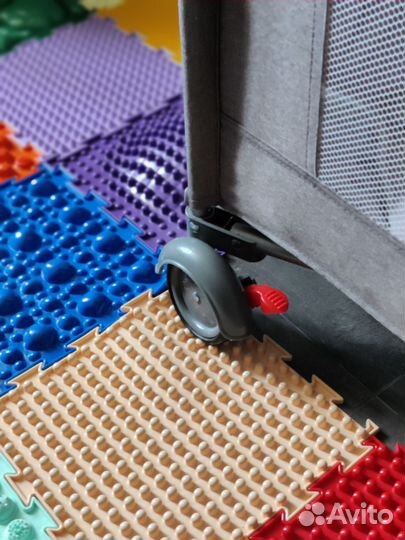 Детская кровать манеж с матрасом