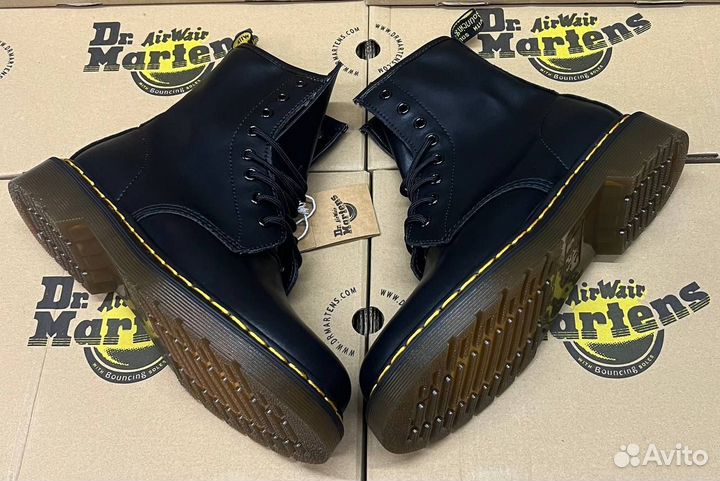 Ботинки Dr.Martens чёрные унисекс без меха