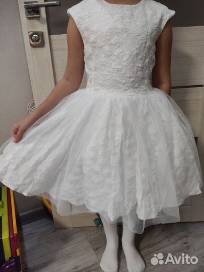 Новые платья праздничные 4-8 лет с пышной юбкой