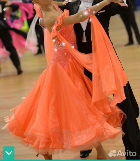 Платье для бальных танцев Ю2