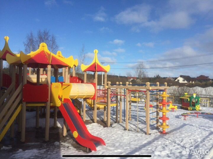 Продается детская площадка бу огромная уличная