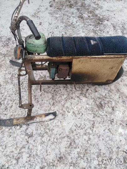 Самодельный снегокат