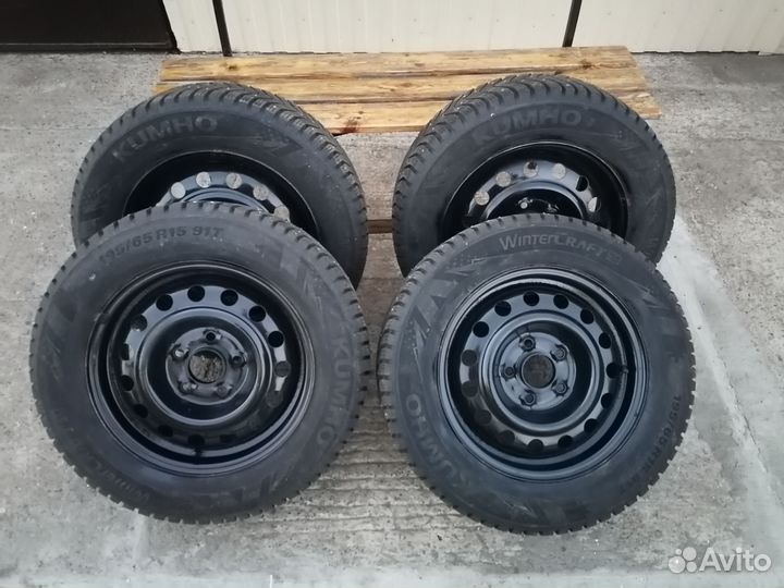 Зимние колеса r15, разболтовка 5* 114.3