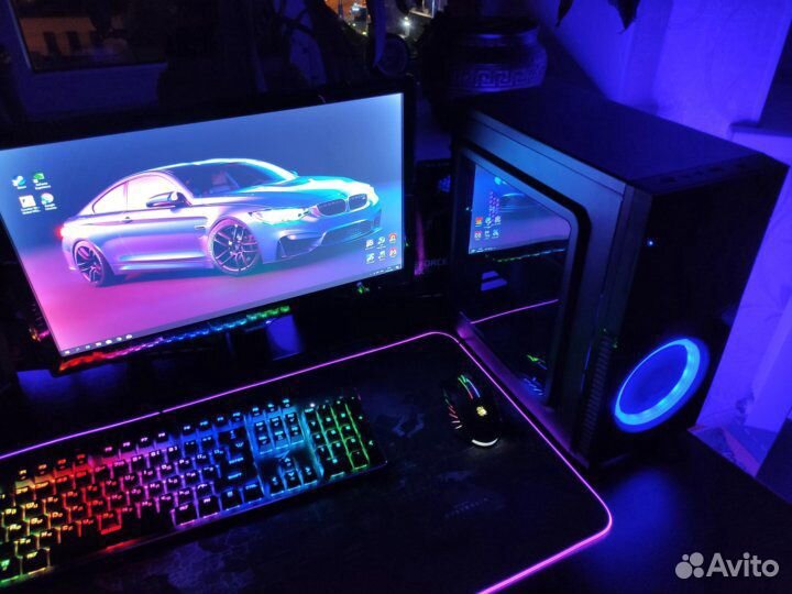 Игровой Компьютер Белый Intel Core i7 16Gb