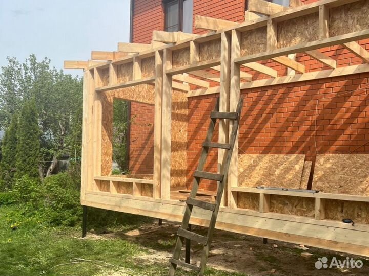 Пристройка / Террасы / Веранда / Строительство