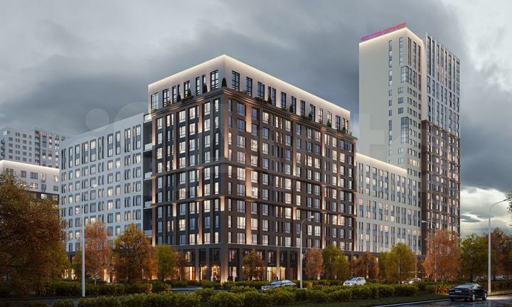 4-к. квартира, 82,7 м², 2/25 эт.