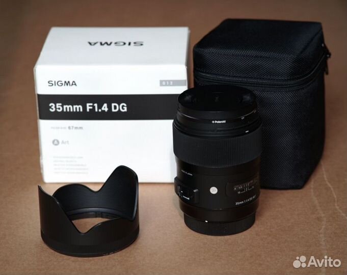 Объектив Sigma 35 mm 1.4 art canon