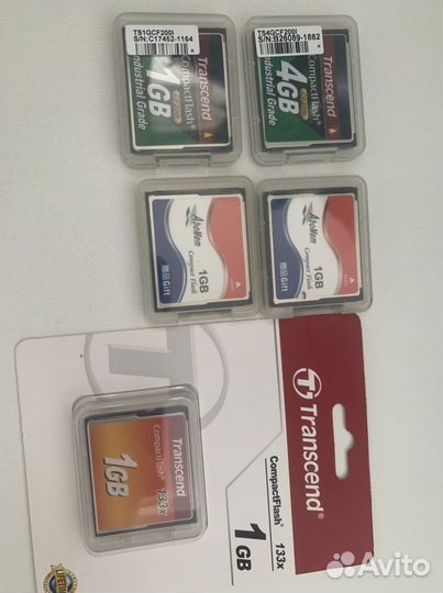 Карта памяти compact flash (1gb)