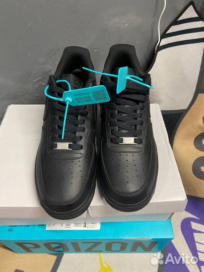 Кроссовки Nike Air Force 1 07 Black Оригинал