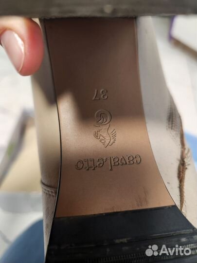 Ботильоны Италия Cavaletto 37 натуральная кожа