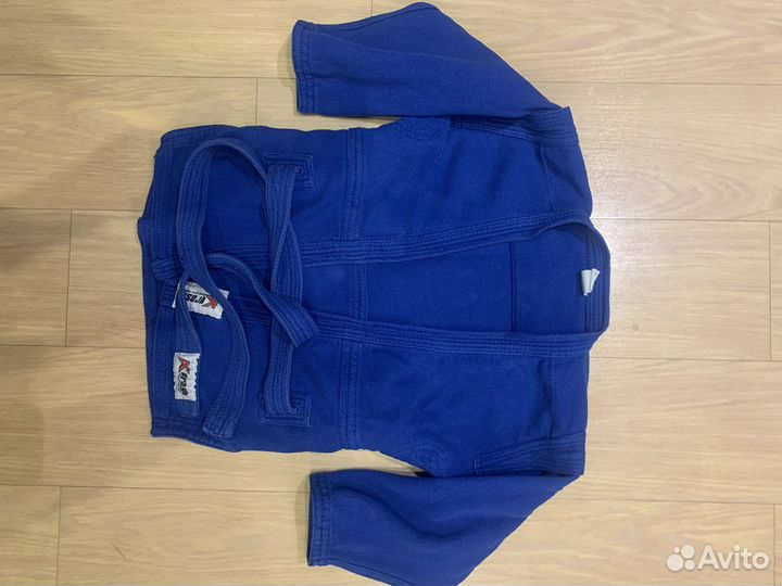 Костюм для самбо(куртка+шорты) 8-10лет