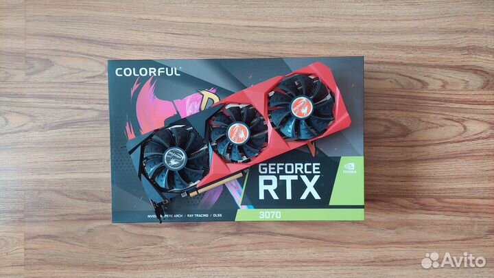 Видеокарта RTX 3070 8 Гб Colorful