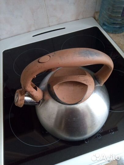 Чайник со свистком из нержавеющей стали