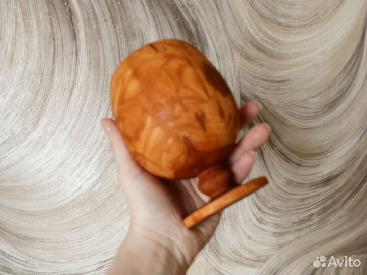 Бокал из дерева