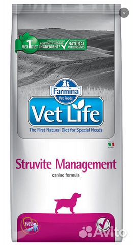 Корм Farmina Struvite Management для собак, 2 кг купить в Санкт ...