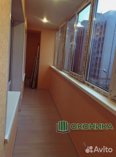 Отделка балконов под ключ